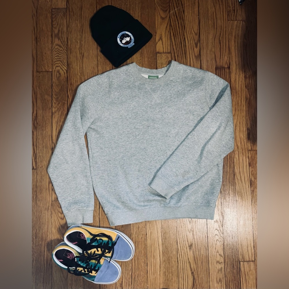 Oversized Hoodies Grey Pullover